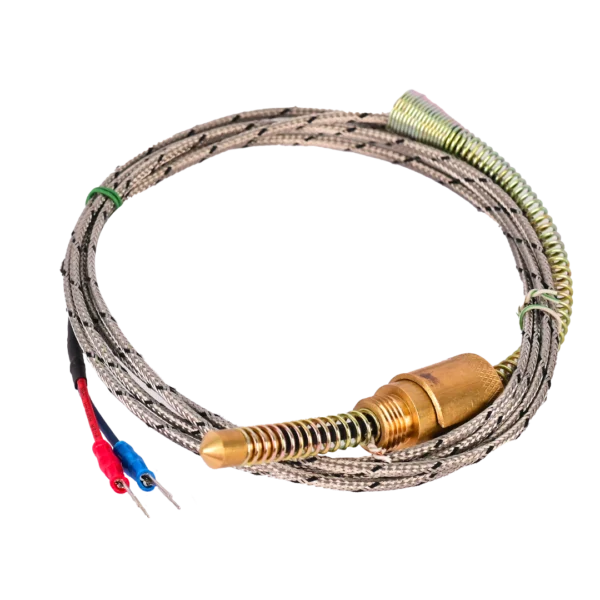 Termopar flexible con bayoneta tipo J